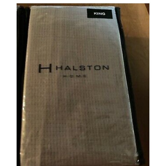 H by Halston Other - NWT Halston Home Grey king sham